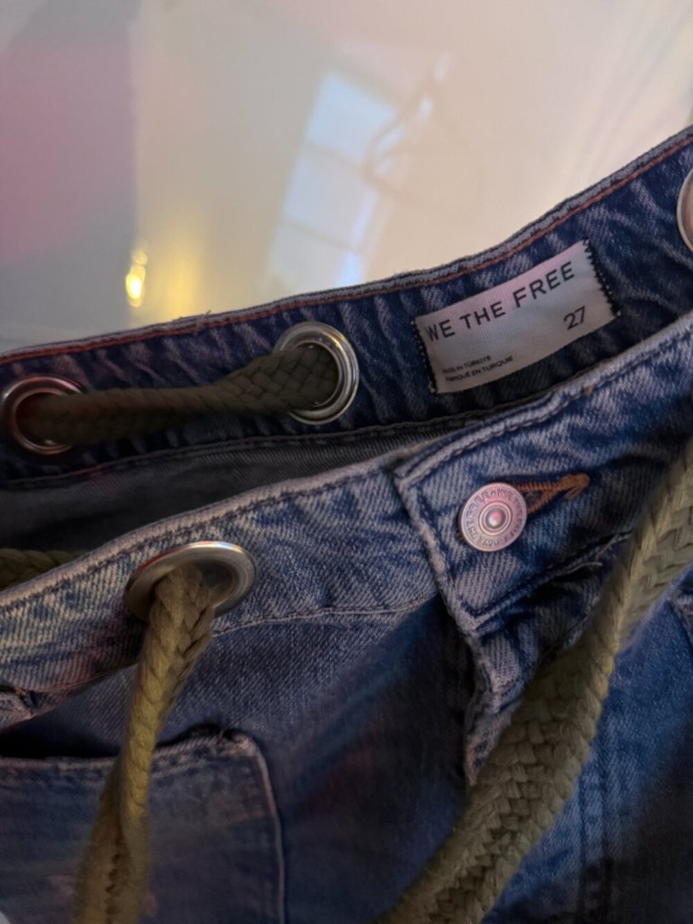 NWOT Free People Moxie Barrel Jeans - Picture 10 of 15